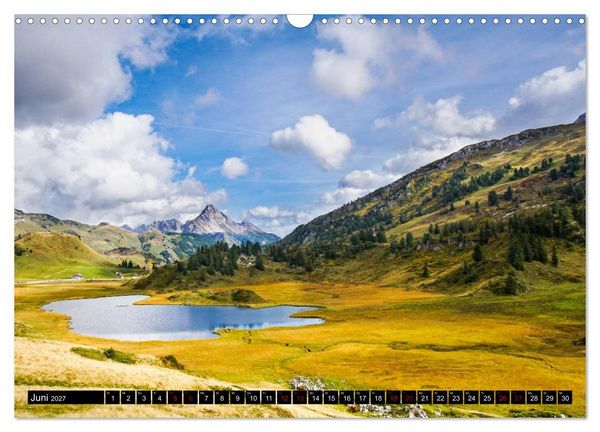 Produktbild: Wundersch&ouml;nes Lechtal (Wandkalender 2027 DIN A3 quer), CALVENDO Monatskalender