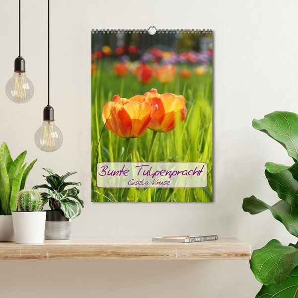 Produktbild: Bunte Tulpenpracht (Wandkalender 2026 DIN A3 hoch), CALVENDO Monatskalender