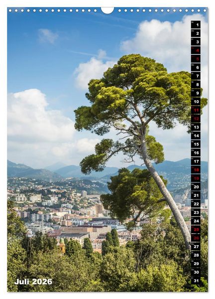 Produktbild: Idyllisches Nizza (Wandkalender 2026 DIN A3 hoch), CALVENDO Monatskalender