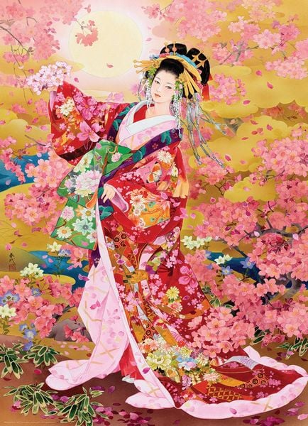 Produktbild: Puzzle 1000 Teile - Haruyo Morita: Syungetsu by HaruyoMorita