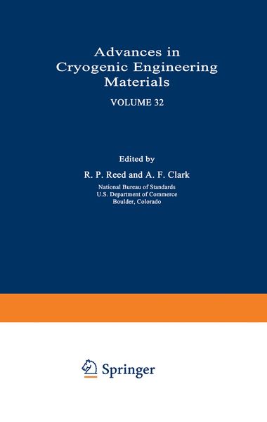 Produktbild: Advances in Cryogenic Engineering Materials
