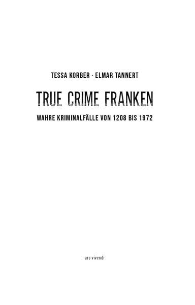Produktbild: True Crime Franken