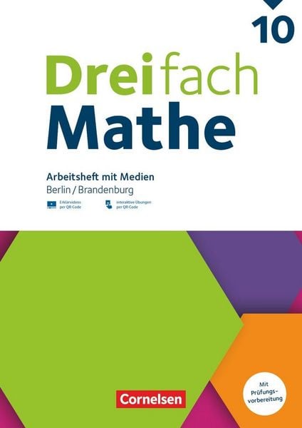 Produktbild: Dreifach Mathe - Berlin und Brandenburg - 10. Schuljahr
