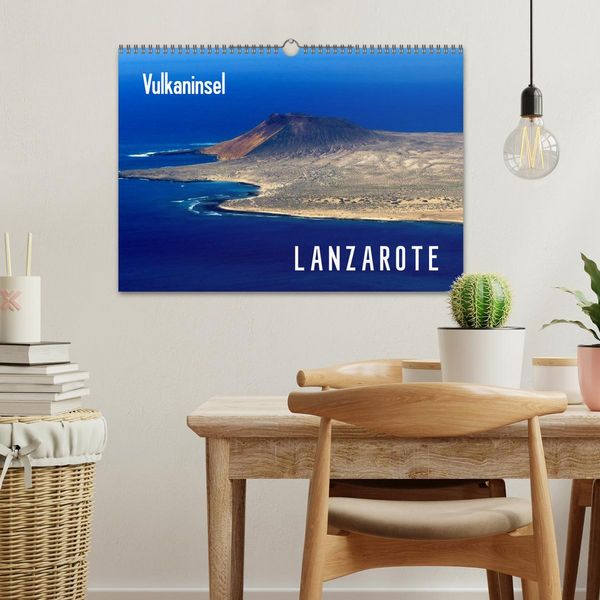 Produktbild: Vulkaninsel Lanzarote (Wandkalender 2026 DIN A3 quer), CALVENDO Monatskalender