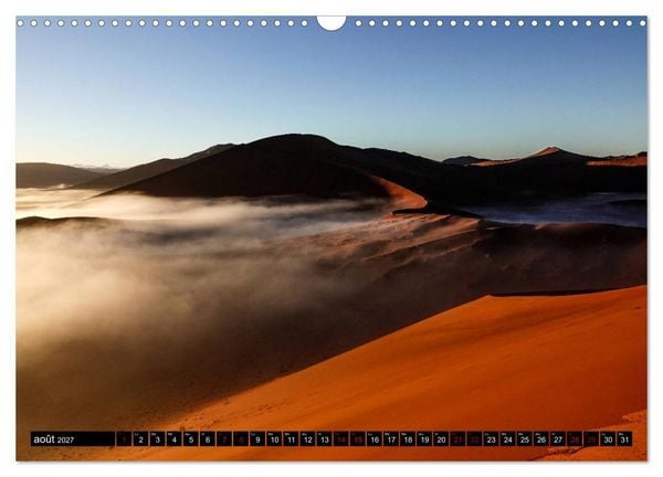 Produktbild: Namibie Rouge et Or (Calendrier mural 2027 DIN A3 vertical), CALVENDO calendrier mensuel