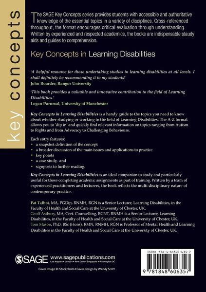Produktbild: Key Concepts in Learning Disabilities
