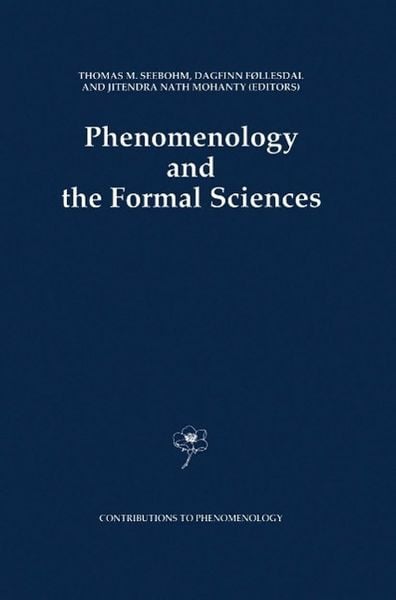 Produktbild: Phenomenology and the Formal Sciences