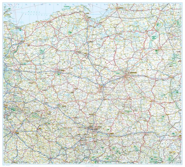 Produktbild: ADAC L&auml;nderkarte Polen 1:700.000