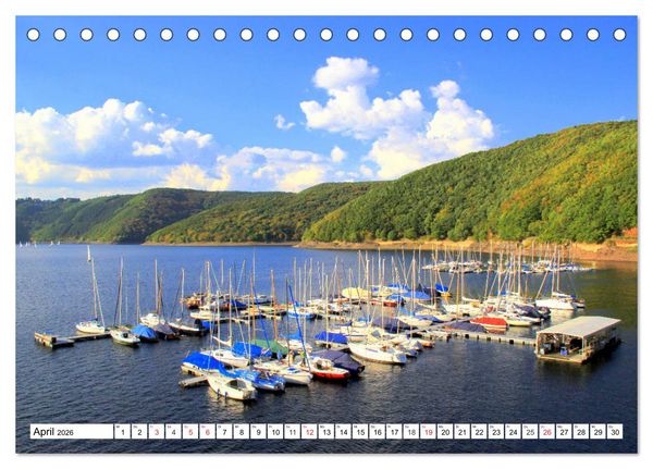 Produktbild: Traumhafte Eifel - In der Rureifel unterwegs (Tischkalender 2026 DIN A5 quer), CALVENDO Monatskalender