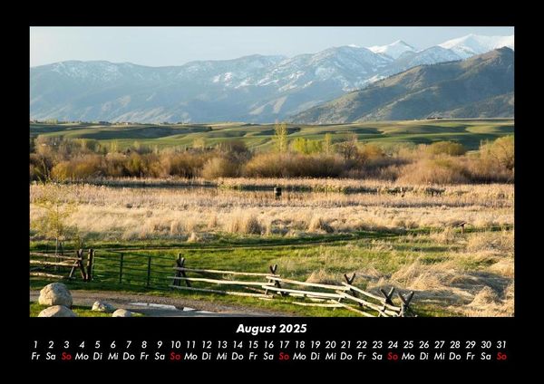 Produktbild: Bergige Welten 2025 Fotokalender DIN A3