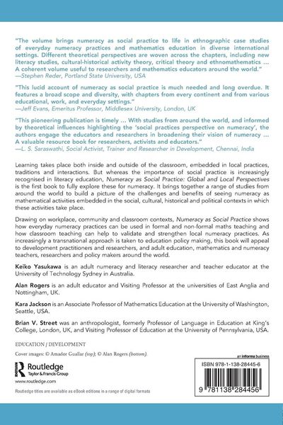 Produktbild: Numeracy as Social Practice