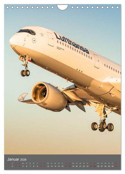Produktbild: Flugzeuge aus aller Welt (Wandkalender 2026 DIN A4 hoch), CALVENDO Monatskalender