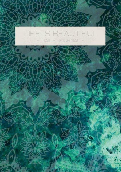 Produktbild: Daily Journal: Easy and Quick Fill in Diary with daily Questions for more Self-awareness, Self-love, Gratitude, and Positivity