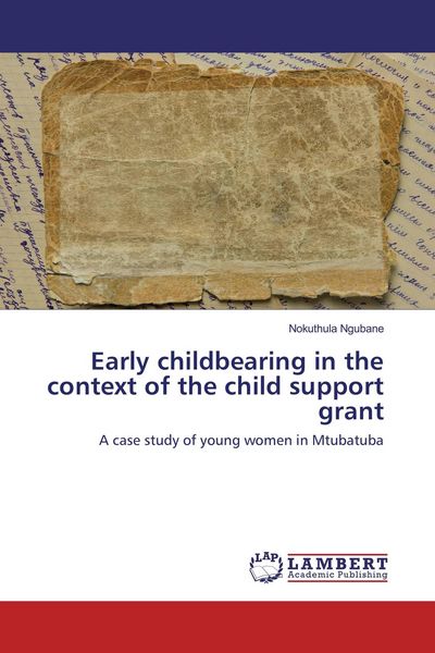 Produktbild: Early childbearing in the context of the child support grant