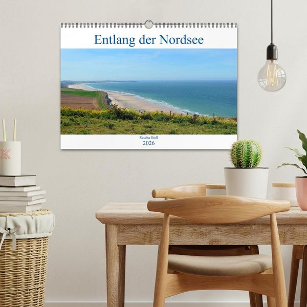 Produktbild: Entlang der Nordseek&uuml;ste (Wandkalender 2026 DIN A3 quer), CALVENDO Monatskalender