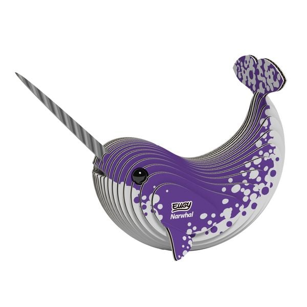 Produktbild: EUGY - 3D Bastelset Narwal