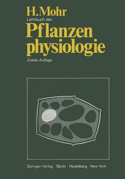 Produktbild: Lehrbuch der Pflanzenphysiologie