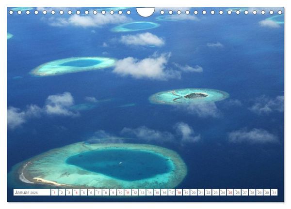 Produktbild: Malediven - Traumstr&auml;nde im Paradies (Wandkalender 2026 DIN A4 quer), CALVENDO Monatskalender
