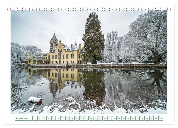 Produktbild: M&auml;rchenhaftes Deutschland (Tischkalender 2026 DIN A5 quer), CALVENDO Monatskalender