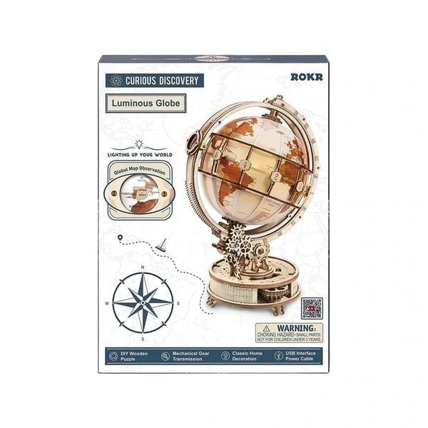 Book Nook DIY Bücherecke Luminous Globe