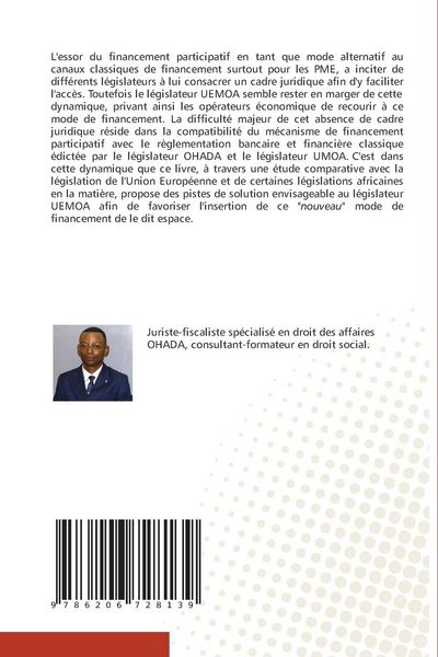 Produktbild: L'encadrement juridique du financement participatif dans la zone UEMOA