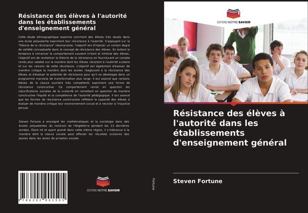 Produktbild: R&eacute;sistance des &eacute;l&egrave;ves &agrave; l'autorit&eacute; dans les &eacute;tablissements d'enseignement g&eacute;n&eacute;ral