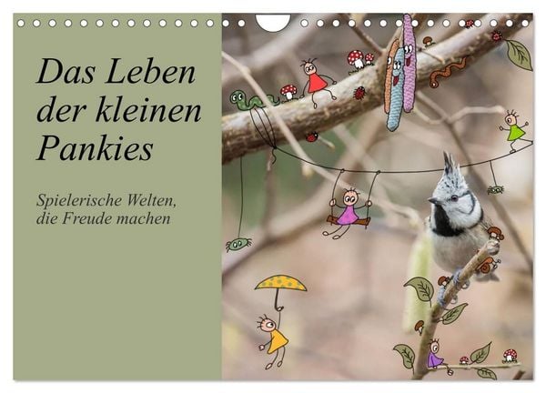 Produktbild: Das Leben der kleinen Pankies (Wandkalender 2027 DIN A4 quer), CALVENDO Monatskalender