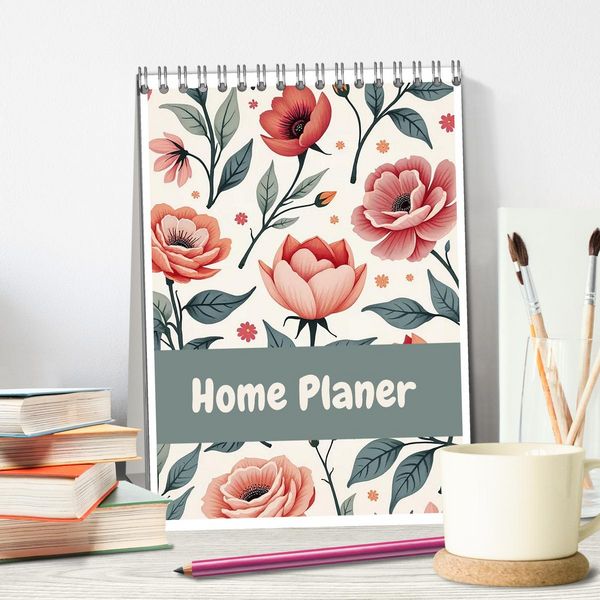 Produktbild: Home Planer (Desk Calendar 2026 DIN A5 portrait), CALVENDO 12 Month DeskCalendar