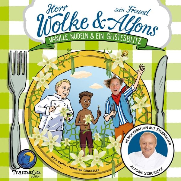 Produktbild: Herr Wolke und sein Freund Alfons: Vanille, Nudeln & ein Geistesblitz