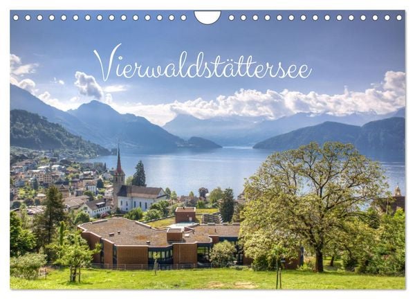 Vierwaldstättersee (Wandkalender 2026 DIN A4 quer), CALVENDO Monatskalender