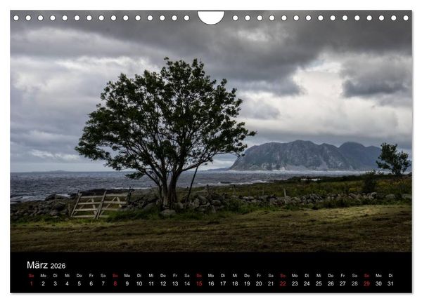 Produktbild: Norwegen - Vom Westen zum S&uuml;den (Wandkalender 2026 DIN A4 quer), CALVENDO Monatskalender