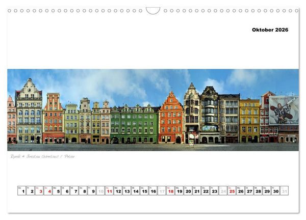 Produktbild: Europa Panorama 2026 (Wandkalender 2026 DIN A3 quer), CALVENDO Monatskalender