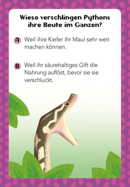 Produktbild: Tier-Quiz. 100 Fragen &uuml;ber Tiere f&uuml;r Quizfans und Tierfans (100 Fragen & Antworten)