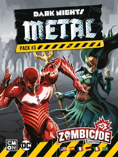 Zombicide 2. Edition - Dark Nights Metal Pack & 3