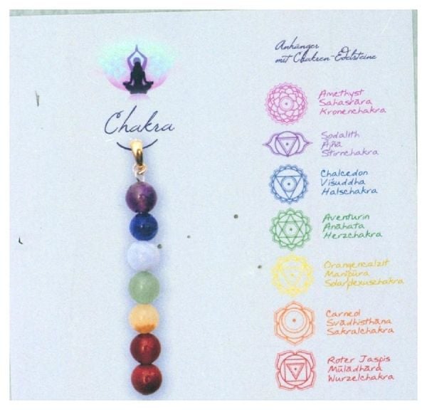 Produktbild: Chakra Anh&auml;nger Kugeln in Geschenkbox