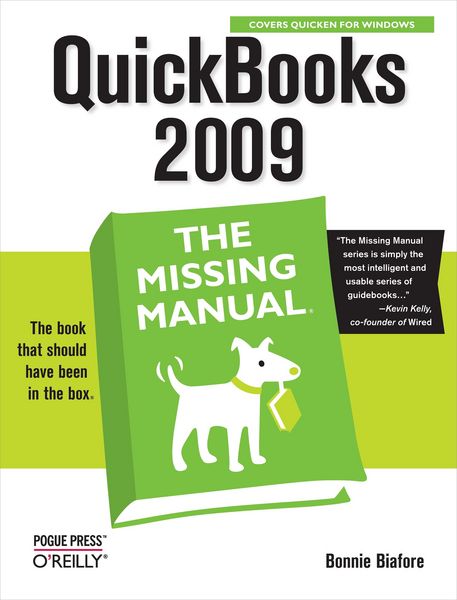 Produktbild: QuickBooks 2009: The Missing Manual
