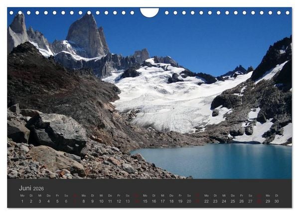 Produktbild: Von Iguaz&uacute; bis Ushuaia - vom Regenwald bis Feuerland (Wandkalender 2026 DIN A4 quer), CALVENDO Monatskalender
