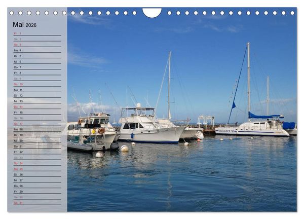 Produktbild: Land of Aloha - Hawaii Monatsplaner (Wandkalender 2026 DIN A4 quer), CALVENDO Monatskalender