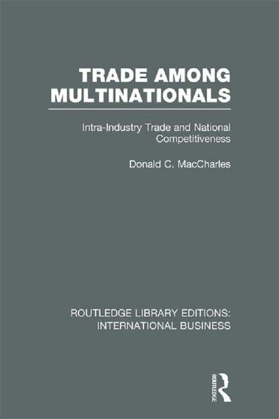Produktbild: Trade Among Multinationals (RLE International Business)