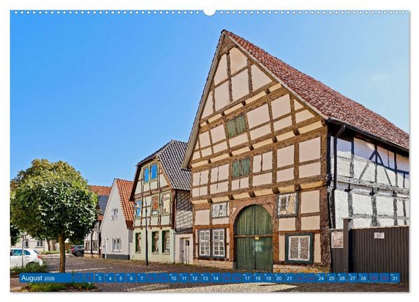 Produktbild: Romantisches RINTELN (Wandkalender 2026 DIN A2 quer), CALVENDO Monatskalender