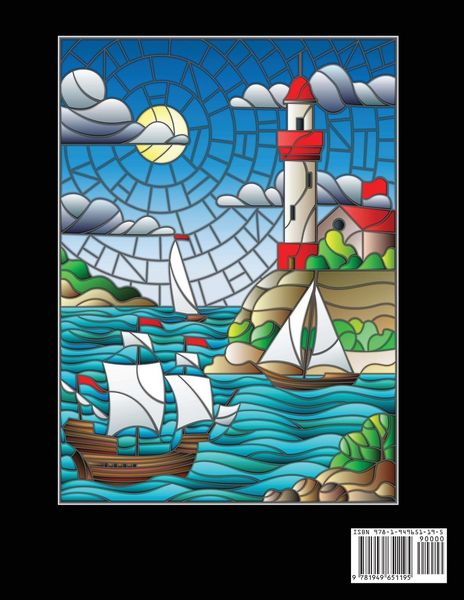 Produktbild: Stained Glass Coloring Book