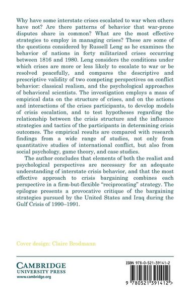 Produktbild: Interstate Crisis Behavior, 1816 1980