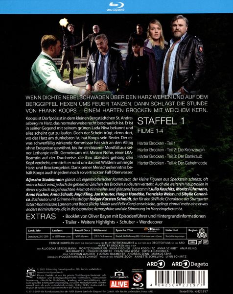 Produktbild: Harter Brocken - Erste Staffel: Filme 1-4 (Fernsehjuwelen)