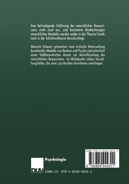 Produktbild: Das psychische raumzeitliche Kontinuum