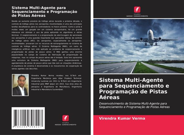 Produktbild: Sistema Multi-Agente para Sequenciamento e Programa&ccedil;&atilde;o de Pistas A&eacute;reas