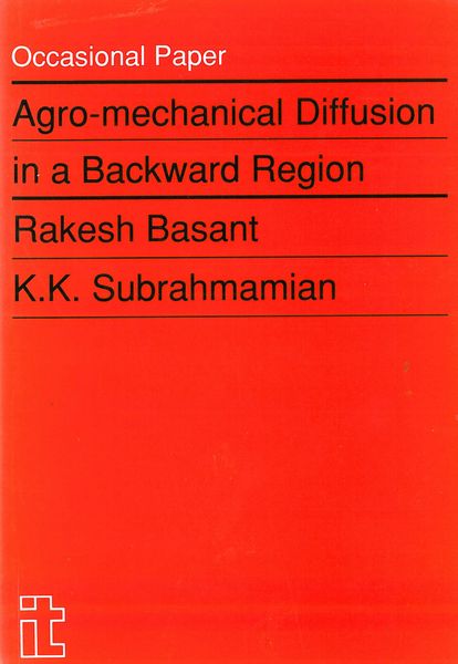 Produktbild: Agro-mechanical Diffusion in a Backward Region
