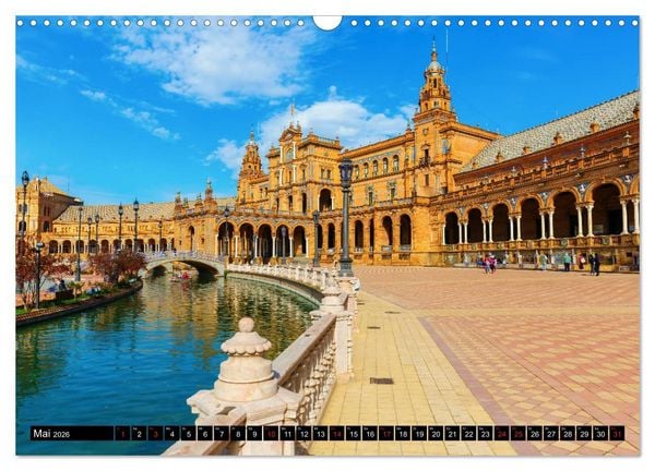 Produktbild: Sevilla - Impressionen aus dem Herzen Andalusiens (Wandkalender 2026 DIN A3 quer), CALVENDO Monatskalender