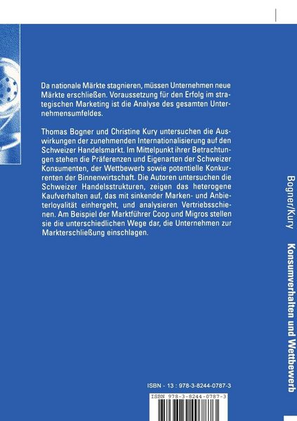 Produktbild: Konsumverhalten und Wettbewerb