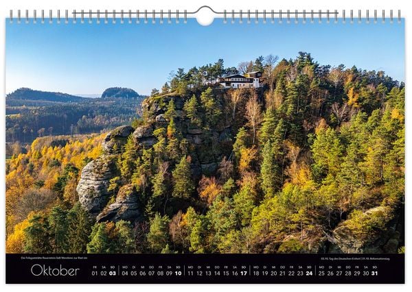 Produktbild: Kalender Faszinierende S&auml;chsische Schweiz 2027
