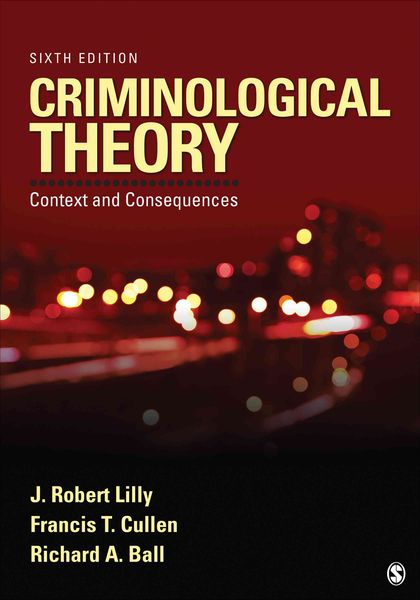 Produktbild: Lilly, J: Criminological Theory